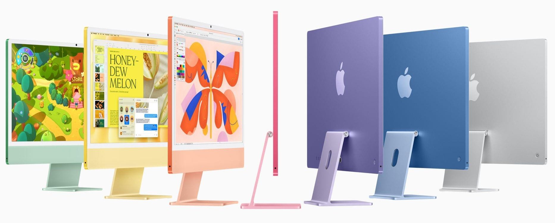 Apple představuje iMac s čipem M4, vylepšeným fotoaparátem, možností zobrazení nanotexturou a dalšími funkcemi