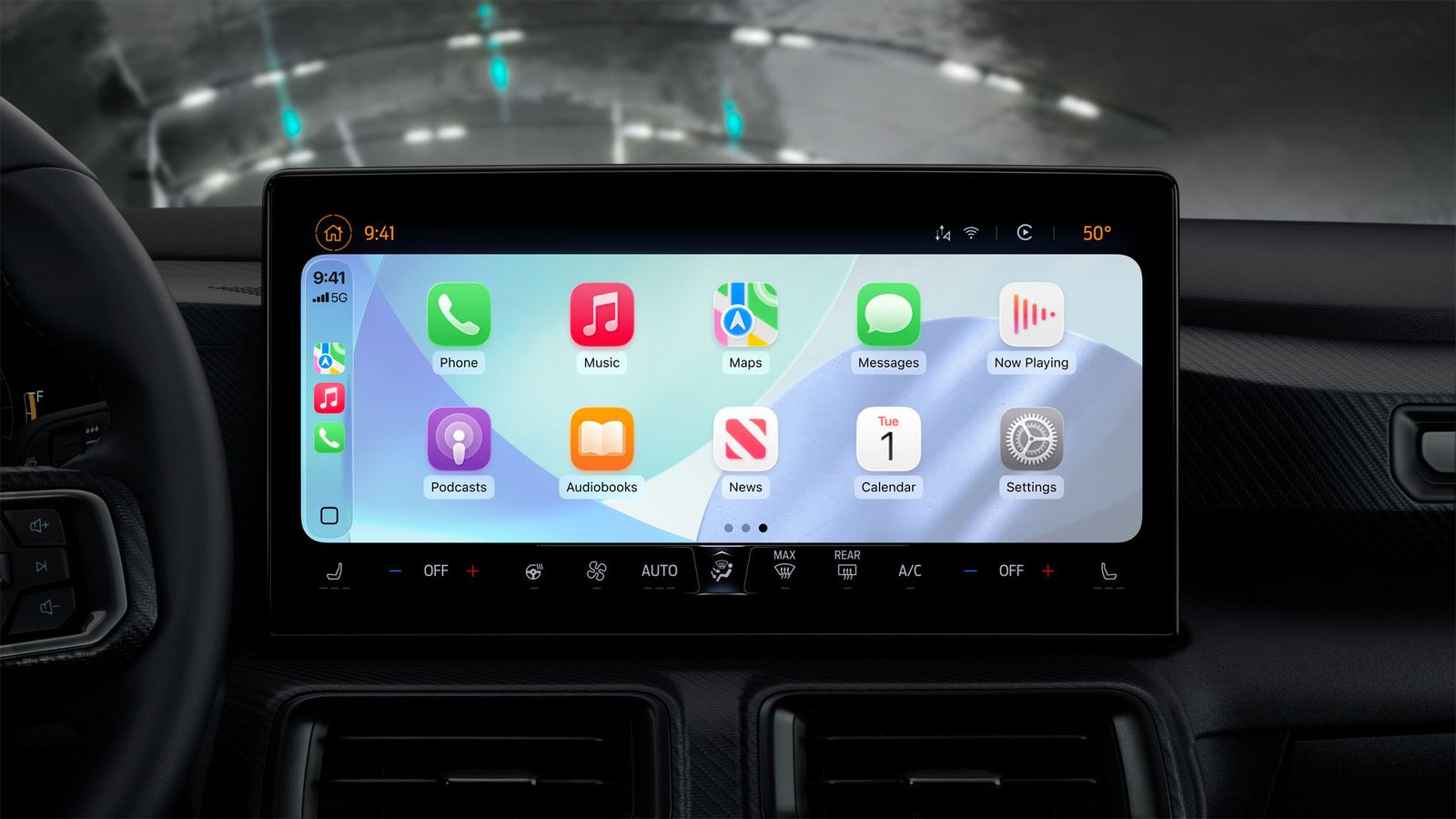 iOS 26 přidává do CarPlay nové nastavení zoomu