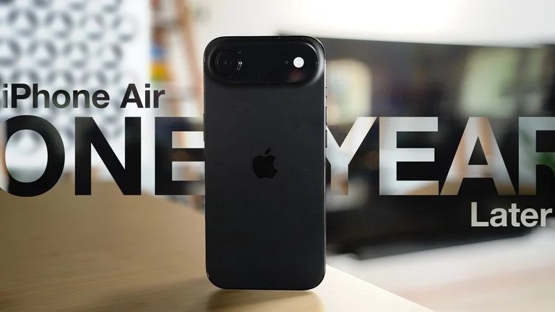 Recenze iPhonu Air: rok s extrémně tenkým iPhonem za 999 dolarů