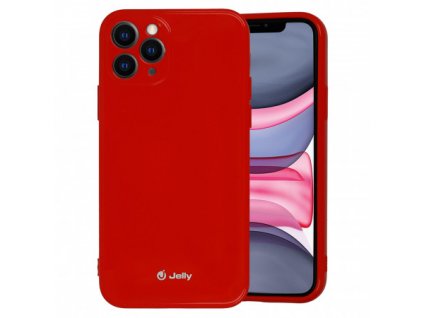 jelly case iphone 11 pro cerveny