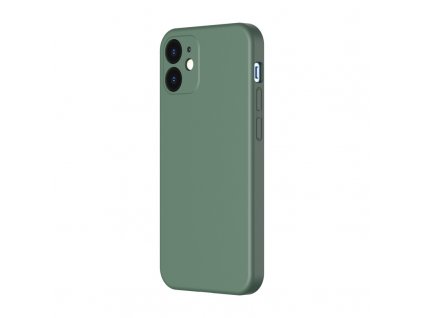 baseus liquid silica gel protective case for iphone 6 1inch 2020 green