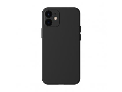baseus liquid silica gel protective case for iphone 5 4inch 2020 black