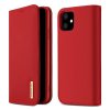 eng pl DUX DUCIS Wish Genuine Leather Bookcase type case for iPhone 11 red 52177 1