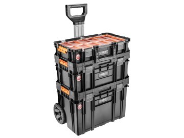 Sada boxů s kolečky 3díly, 75L, 105x35cm NEO Tools - 84-066