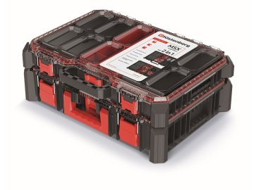 Organizér MSX SET černý ,54,3x39x20cm , BOXY Kistenberg