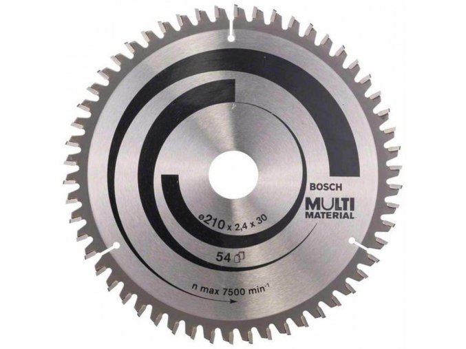 Pilový kotouč Multi Material 210 x 30 x 2,4 mm; 54