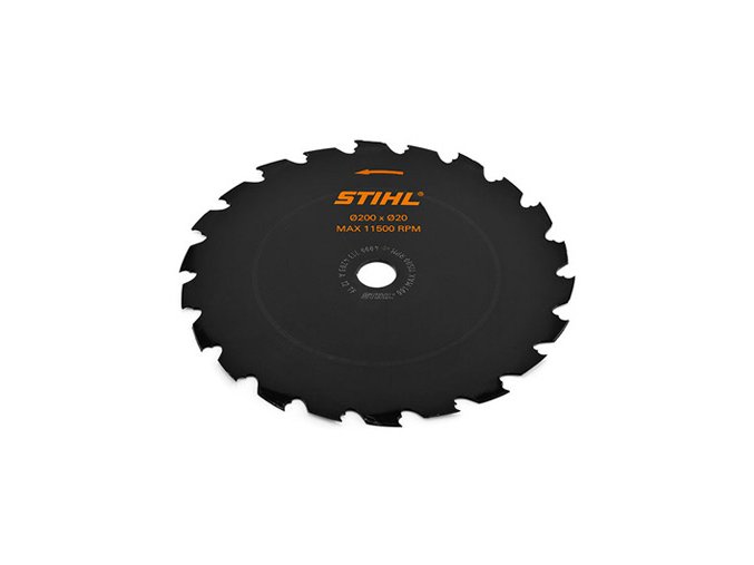 STIHL Pilový kotouč s dlátovými zuby HP, D-200, 20 mm, 22 zubů