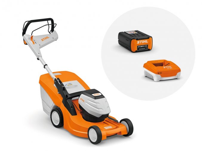 Akumulátorová sekačka STIHL RMA 448 PV SET  1x akumulátor a nabíječka + univerzální čistič ZDARMA