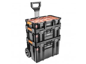 Sada boxů s kolečky 3díly, 75L, 105x35cm NEO Tools - 84-066