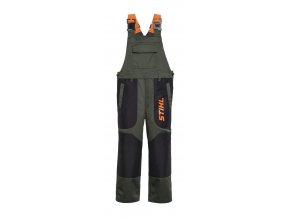 STIHL Dětské montérky s laclem KIDS zelené