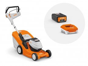 Akumulátorová sekačka STIHL RMA 443 PV SET  1x akumulátor a nabíječka + VARIOCLEAN UNIVERZÁLNÍ ČISTIČ 0,5 L ZDARMA