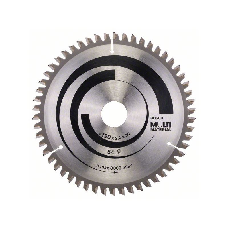 BOSCH Pilový kotouč Multi Material 190 x 30 x 2,4 mm; 54 2608640509 PLOTY Sklad9 10-300