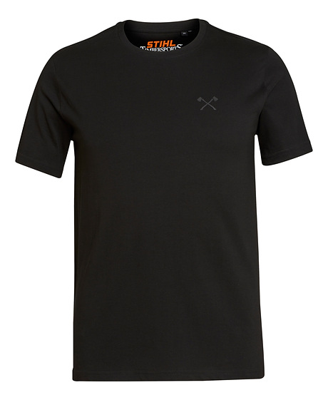 STIHL Pánské tričko "SMALL AXE" černé Barva: černá, Velikost: S
