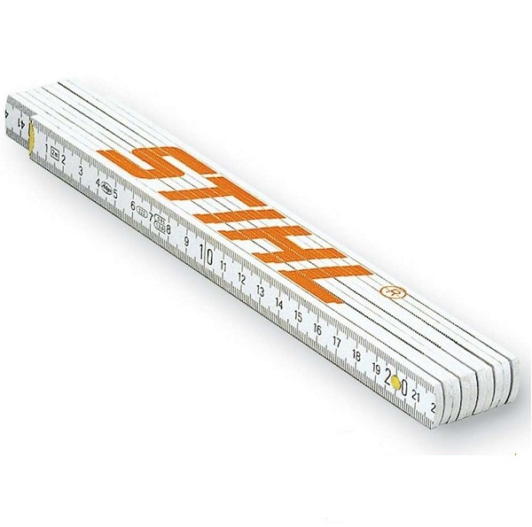 Skládací metr STIHL, délka 2 m, dřevěný PLOTY Sklad9 10-300