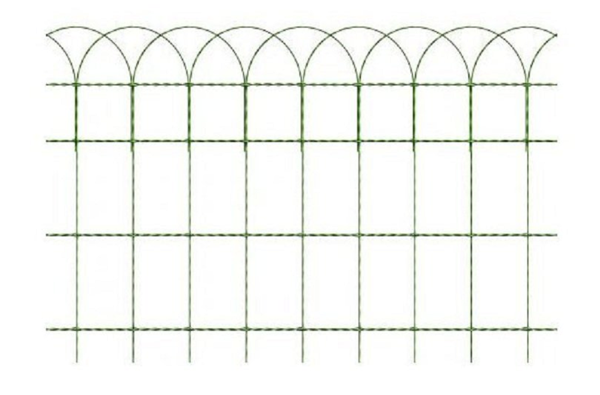 Okrasné pletivo ARCOPLAX, výška 65 cm zelené, balení 25 bm PLOTY A NÁŘADÍ Sklad9 0