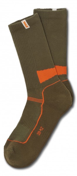 Funkční ponožky zelené STIHL. Velikost: 39-42