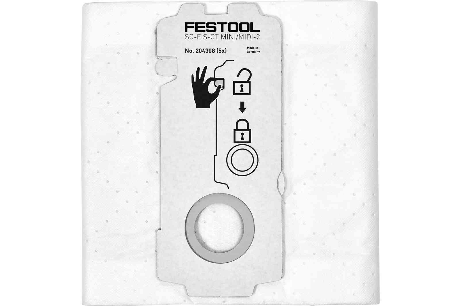 Festool SELFCLEAN SC-FIS-CT MINI/MIDI-2/5/CT15, 5 ks PLOTY Sklad9 10-300