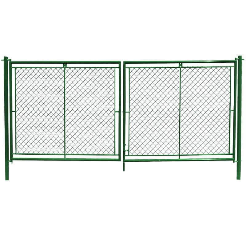 Brána dvoukřídlá 200 x 400 cm FAB zelená
