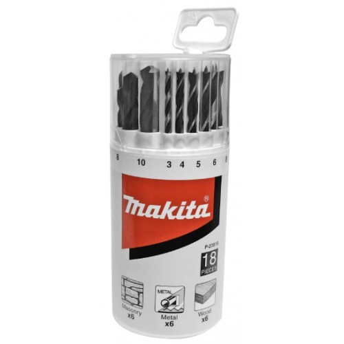 Makita P-23818 sada vrtáků 18 ks PLOTY Sklad9 10-300