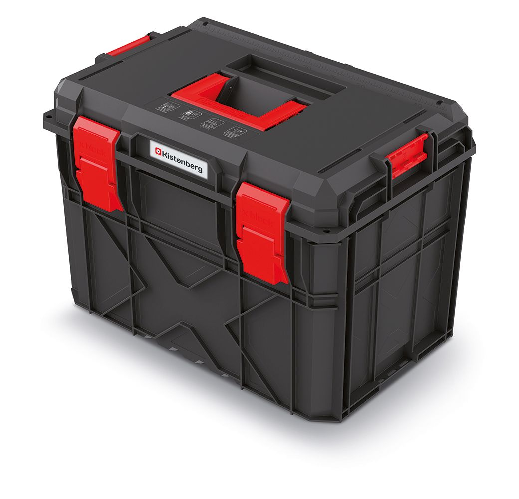 Kistenberg KXB604040 X BLOCK PRO kufr na nářadí 546x380x407 černý PLOTY Sklad9 10-300
