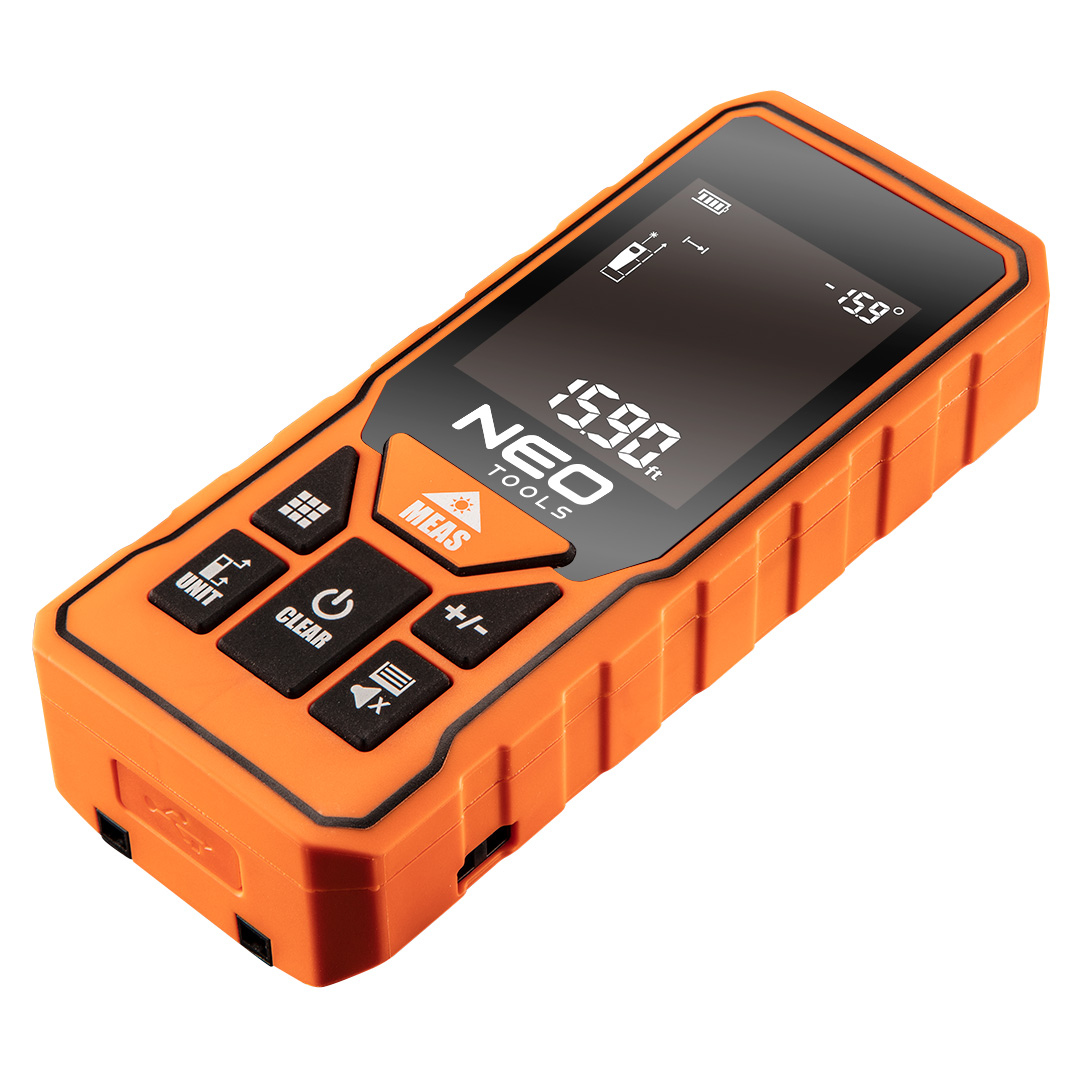 Laserový dálkoměr 60 m NEO tools PLOTY Sklad9 10-305