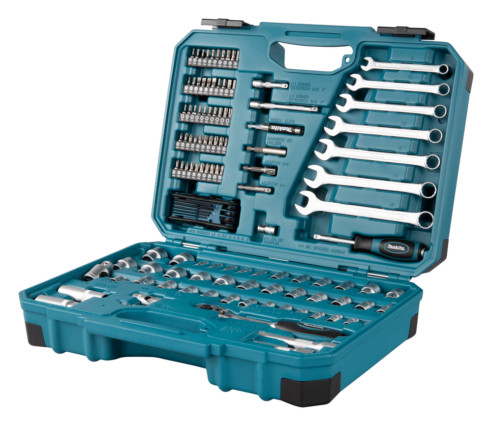 Makita ručního nářadí 3/8" 120-dílná E-06616 PLOTY Sklad9 10-300