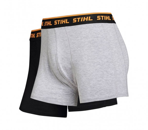 Boxerky LOGO 2 ks STIHL Barva: černá, Velikost: M