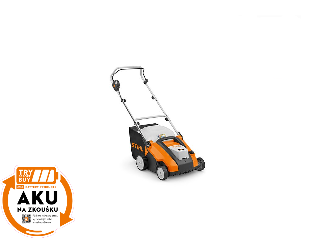 AKUMULÁTOROVÝ PROVZDUŠŇOVAČ TRÁVNÍKU STIHL RLA 240 na půjčení