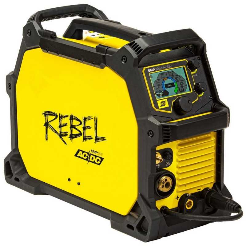 Esab Rebel EMP 205 AC/DC CE PLOTY Sklad9 10-3014