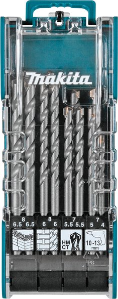 Makita sada vrtáků do betonu 4-8 mm 12 ks, D-73483 PLOTY Sklad9 10-3049