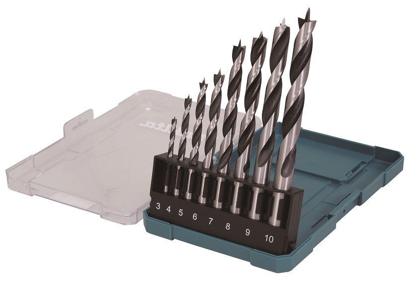 Makita sada vrtáků do dřeva 3-10 mm (po 1)- D-77257 PLOTY Sklad9 10-3049