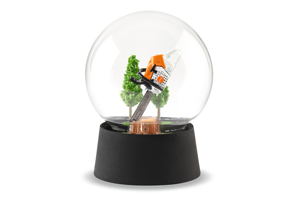 Sněhová koule "Motorová pila MS 500i" Stihl PLOTY Sklad9 10-305