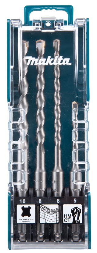 Makita D-74136 sada vrtáků SDS-Plus 4 ks PLOTY Sklad9 10-300