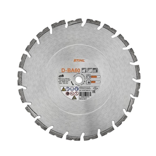 STIHL Diamantový rozbrušovací kotouč, D-BA60 průměr: 300mm/12 PLOTY Sklad9 10-305