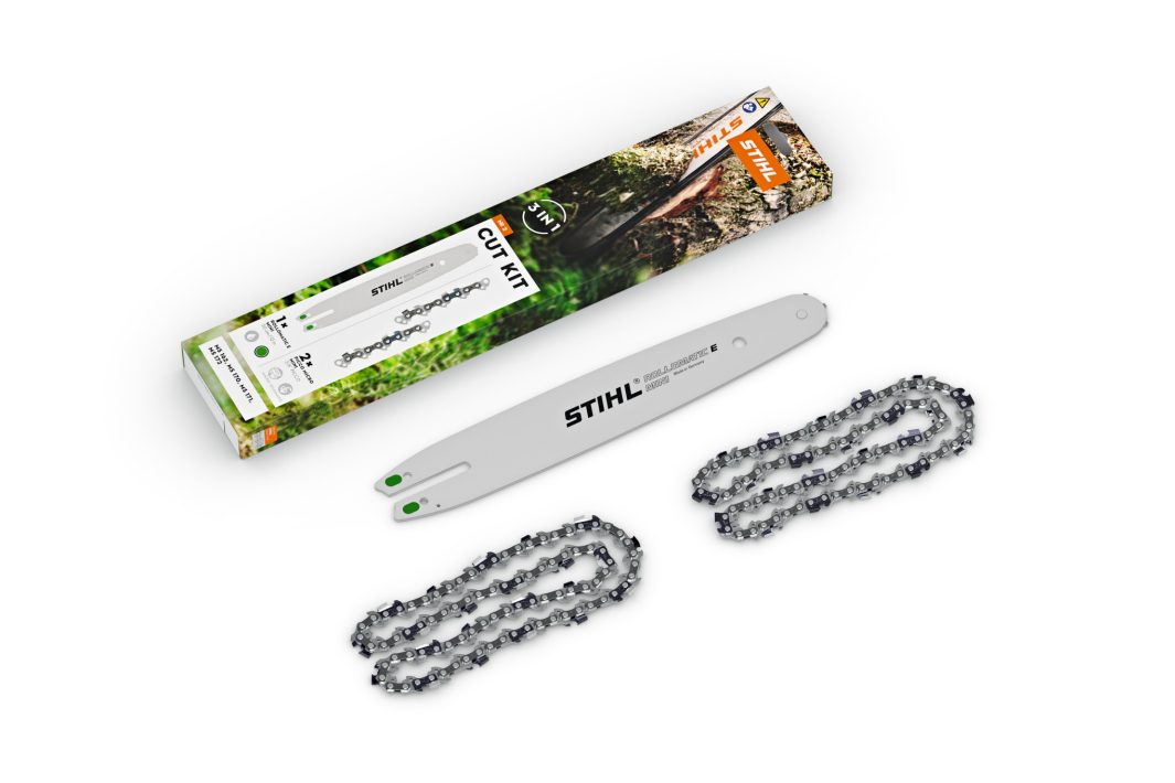 STIHL CUT KIT 2: Sada vodící lišty a pilových řetězů pro MS 162, MS 170, MS 171 a MS 172 PLOTY Sklad9 10-300