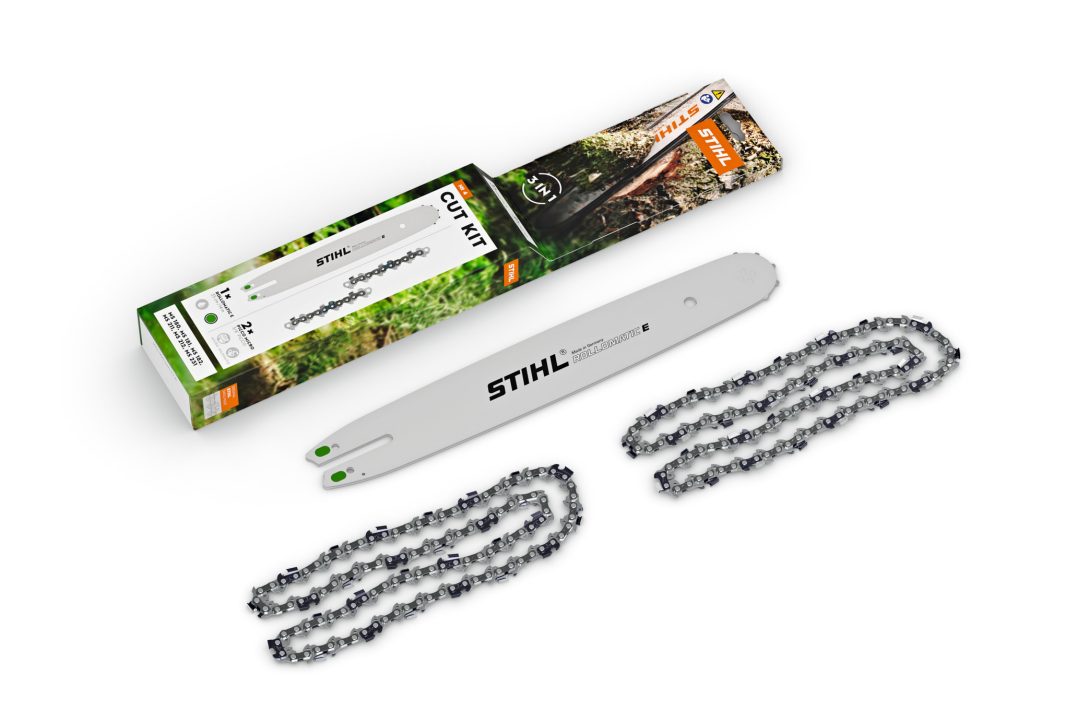 STIHL CUT KIT 4: Sada vodící lišty a pilových řetězů pro MS 182, MS 211, MS 212 a MS 231