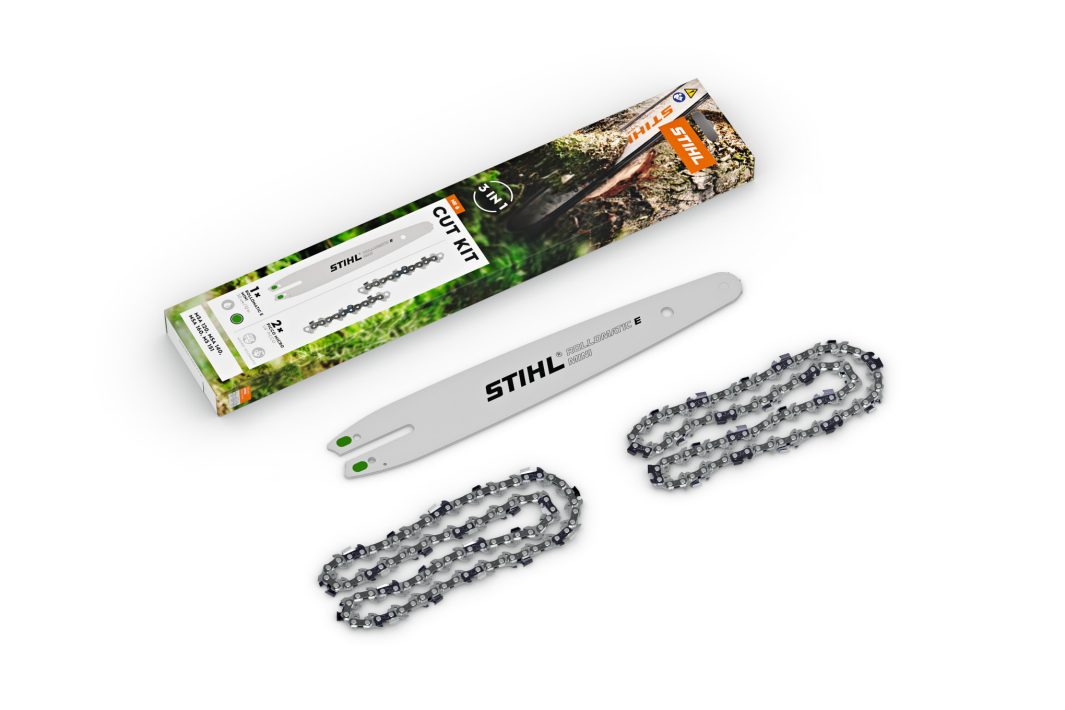 STIHL CUT KIT 6: Sada vodící lišty a pilových řetězů pro MSA 60, MSA 70, MSA 120, MSA 140, MSA 160, MS 151 a všech akumulátorových vyvětvovacích pil PLOTY Sklad9 10-300
