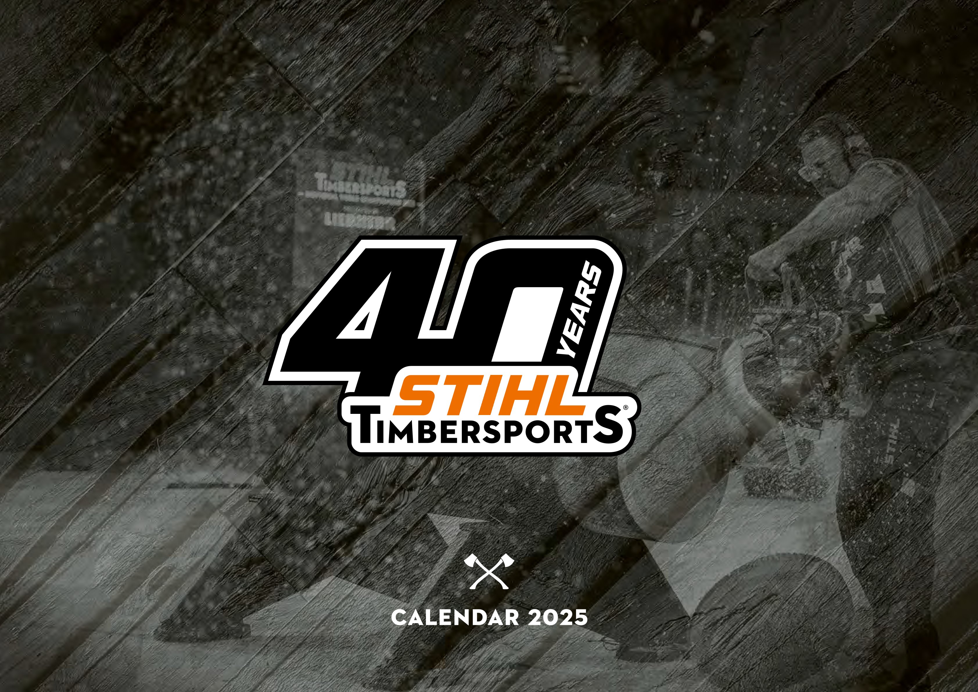 STIHL Kalendář nástěnný Timbersports 2025 PLOTY Sklad9 10-300