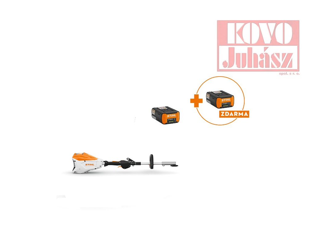 Akumulátorový KombiMotor STIHL KMA 200 R PLOTY Sklad9 10-300