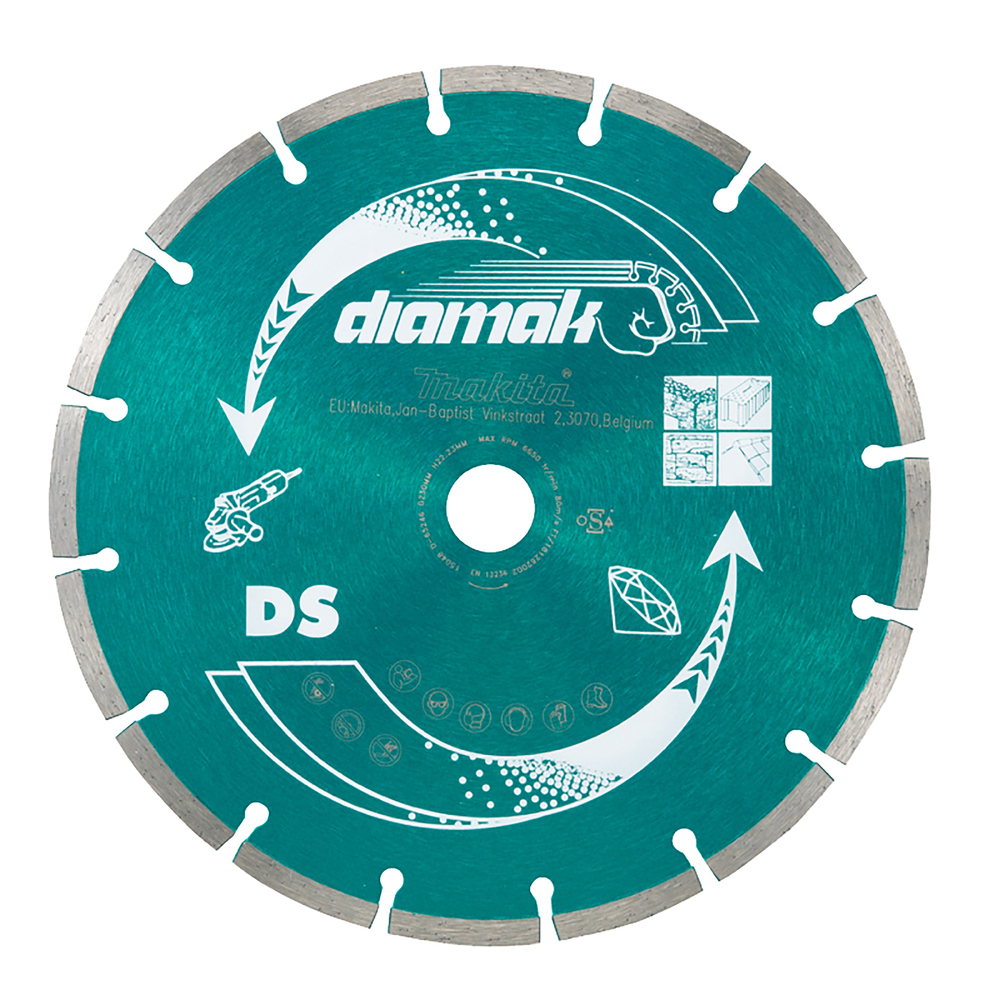 Makita diamantový řezný kotouč DIAMAK kotouč průměr: 115 x 22 PLOTY a NÁŘADÍ Sklad9 0