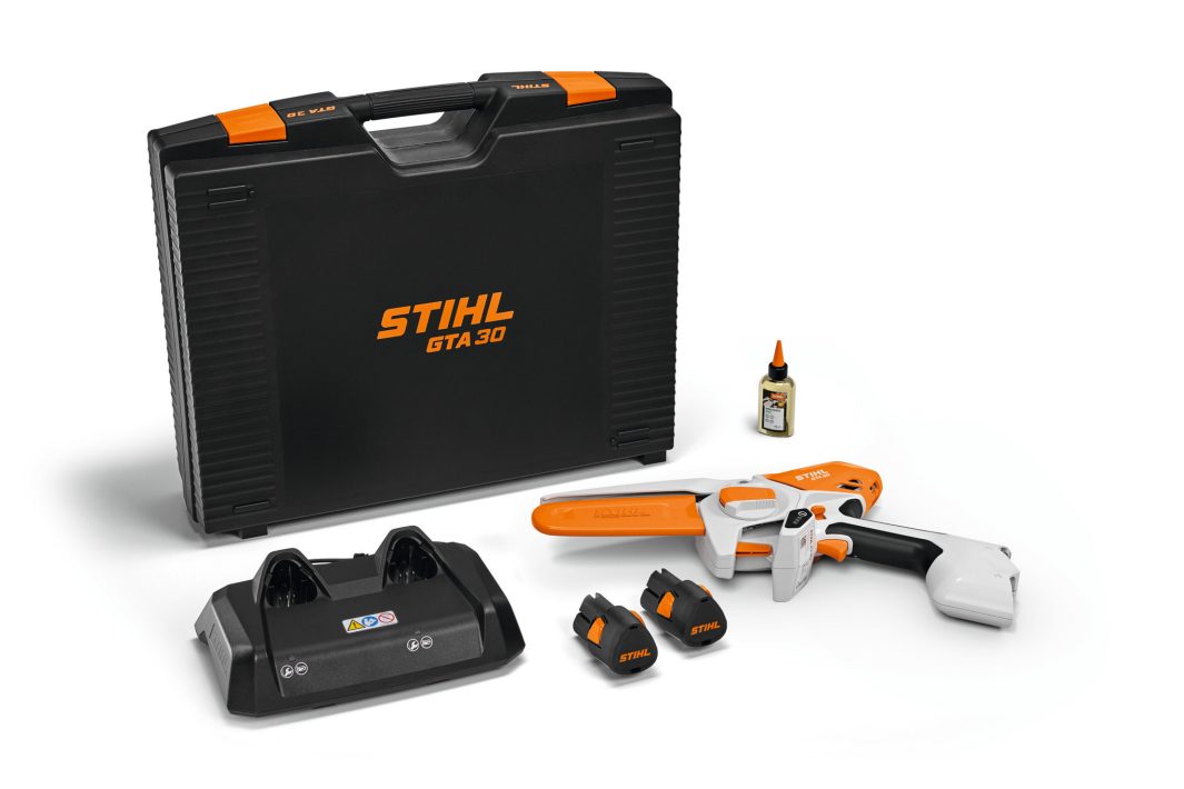 STIHL Akumulátorová minipila GTA 30 SET PLOTY a NÁŘADÍ S9 0