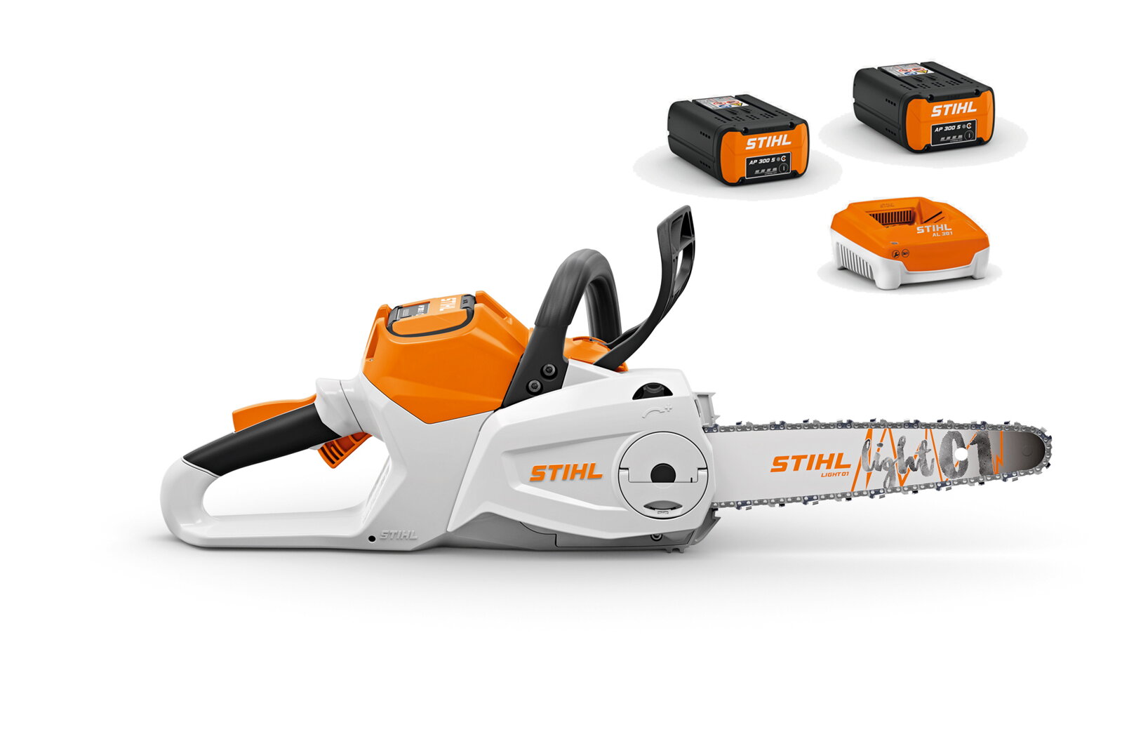 STIHL MSA 160 C-BQ SET PLUS - 2x AP 300S+ AL 301 PLOTY a NÁŘADÍ S9 0