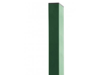 Plotový sloupek hranatý 60x40 mm, výška 200 cm, zelený