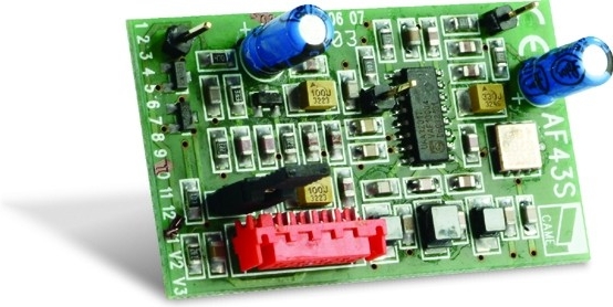 CAME AF 43S přijímač 433 MHz PLOTY Sklad9 10-3014