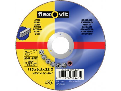 Řezný kotouč Flexovit PRO - ocel kotouč průměr: 150x2,5x22,23 PLOTY Sklad9 10-303