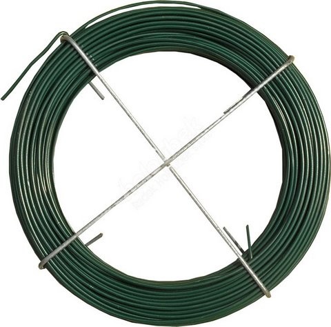 Vázací drát poplastovaný, délka 30 m, zelený PLOTY Sklad9 10-300