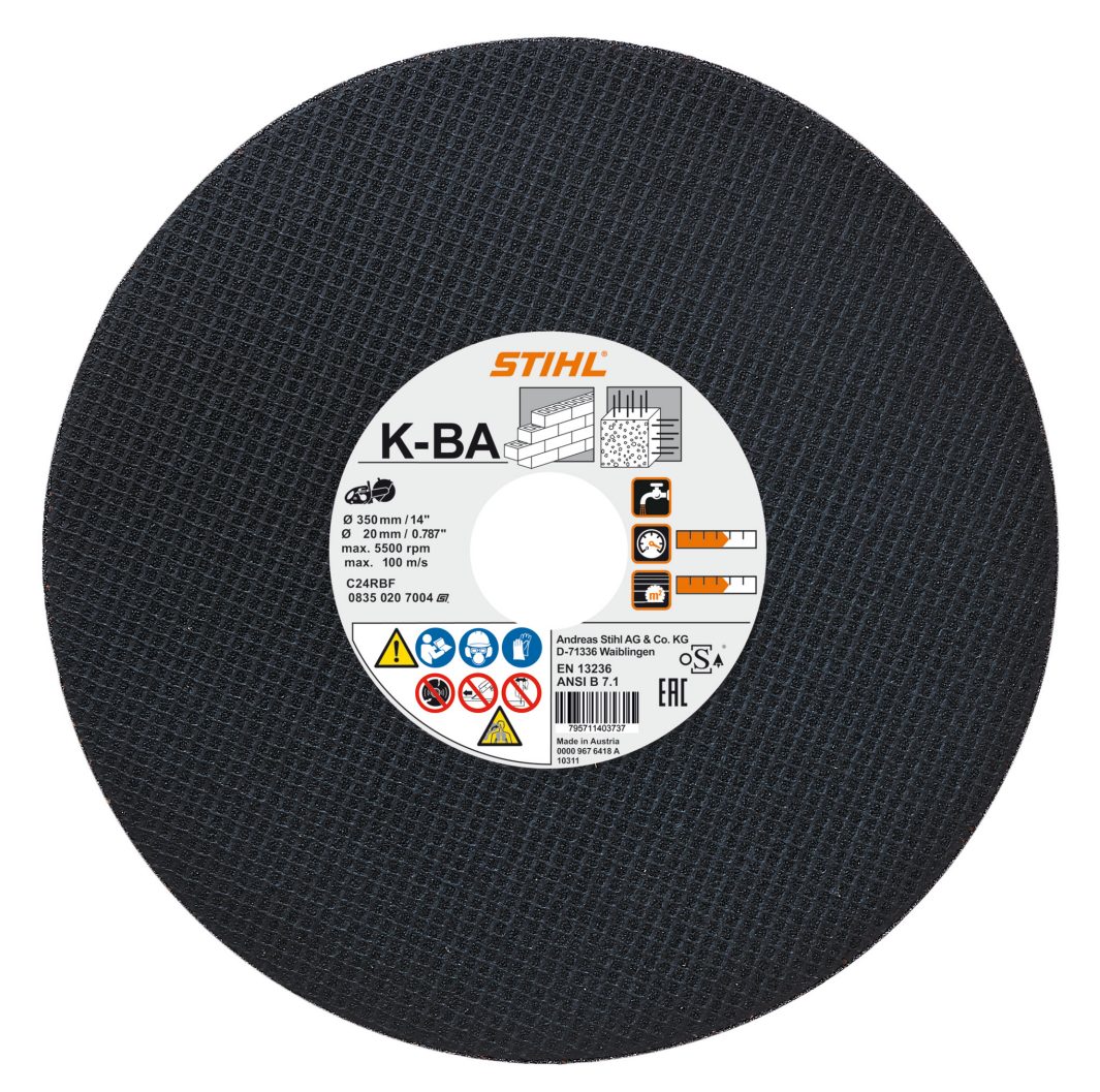 STIHL Rozbrušovací kotouč na kámen průměr: 300mm/12" PLOTY Sklad9 10-300