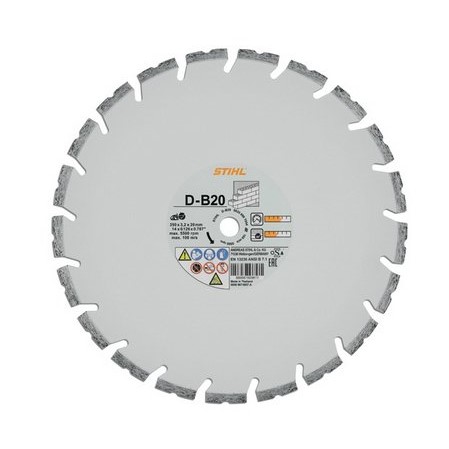 STIHL Diamantový rozbrušovací kotouč, D-B20 průměr: 350mm/14" PLOTY Sklad9 10-300