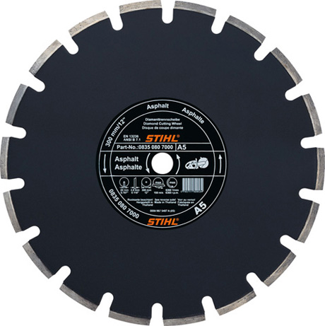 STIHL Diamantový rozbrušovací kotouč, asfalt D-A5 průměr: 300mm/12" PLOTY Sklad9 10-305