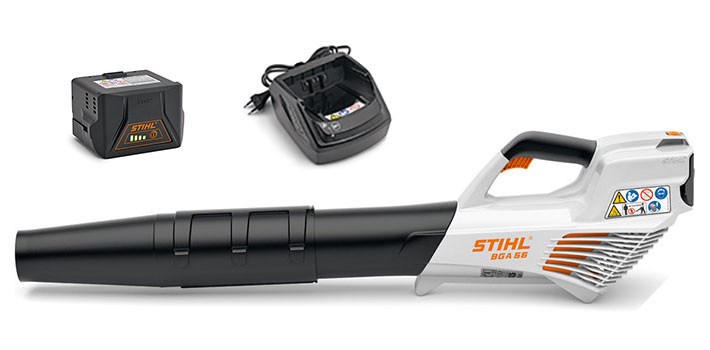 Akumulátorový foukač STIHL BGA 57 SET PLOTY Sklad9 10-300